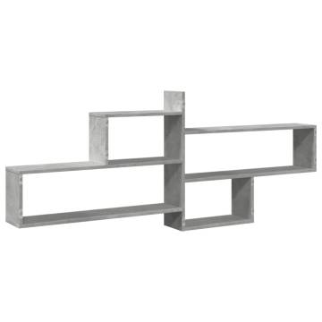 Wall Shelf Concrete Grey - Stylish Storage Solution | HipoMarket