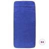 Set of 4 Royal Blue Beach Towels - Soft & Quick-Dry 400 GSM