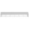 Spacious Chicken Cage 3x12x2 m Galvanised Steel - HipoMarket