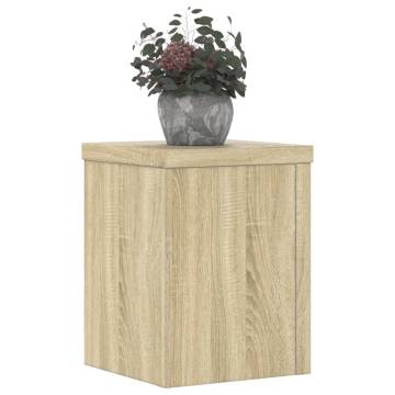 Stylish Sonoma Oak Plant Stands - 2 pcs | HipoMarket