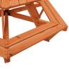 Hexagon Picnic Table for 6 Kids with Umbrella - Solid Fir Wood