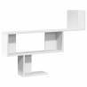 Wall Shelf White 100x15x70 cm - Stylish & Durable Design