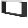 Stylish Highboard White 34.5x34x180 cm - Hipomarket UK