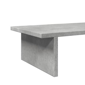 Stylish Concrete Grey Monitor Stand - Enhance Your Workspace