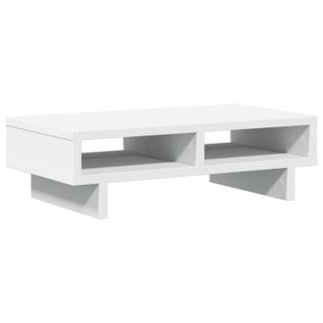 Monitor Stand White 50x27x15 cm | HipoMarket