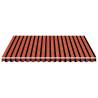 Orange & Brown Replacement Awning Fabric 4x3.5m | HiPoMarket