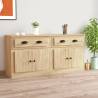 Sideboards Set of 2 - Sonoma Oak Engineered Wood | Hipo Market