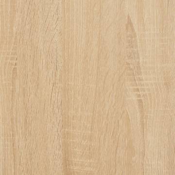 Sideboards Set of 2 - Sonoma Oak Engineered Wood | Hipo Market