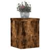 Plant Stands 2 pcs Smoked Oak - Durable & Stylish Design