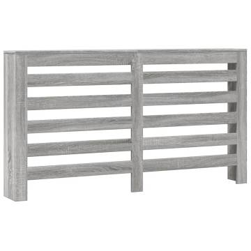 Radiator Cover Grey Sonoma | 149x20x82 cm | Stylish Design