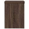 Plant Stands 2 pcs Brown Oak - Engineered Wood | HipoMarket