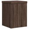 Plant Stands 2 pcs Brown Oak - Engineered Wood | HipoMarket