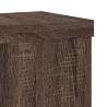 Plant Stands 2 pcs Brown Oak - Engineered Wood | HipoMarket