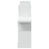 Stylish White Wall Shelves - 2 pcs | 38x12x38 cm | Hipomarket