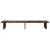 Monitor Stand Smoked Oak - Stylish & Practical - HipoMarket