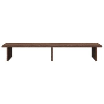 Monitor Stand Brown Oak - Durable & Stylish | HipoMarket