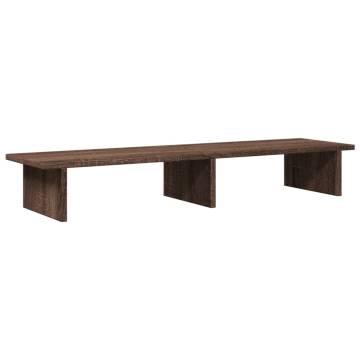 Monitor Stand Brown Oak - Durable & Stylish | HipoMarket