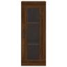 Stylish Highboard in Brown Oak - Engineered Wood Storage