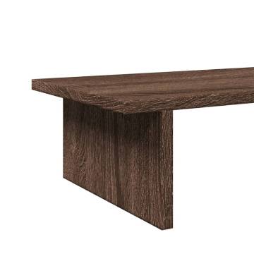 Monitor Stand Brown Oak - Durable & Stylish | HipoMarket