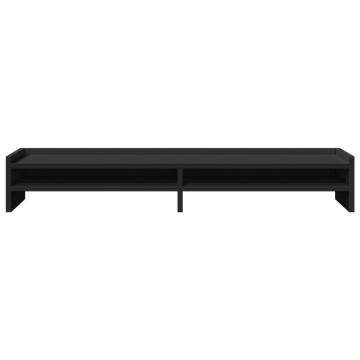 Monitor Stand Black 100x24x16 cm | Ergonomic & Durable