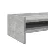 Monitor Stand Concrete Grey | Ergonomic Wood Design