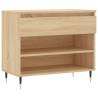 Shoe Cabinet Sonoma Oak - Stylish & Spacious Storage | HipoMarket