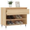 Shoe Cabinet Sonoma Oak - Stylish & Spacious Storage | HipoMarket