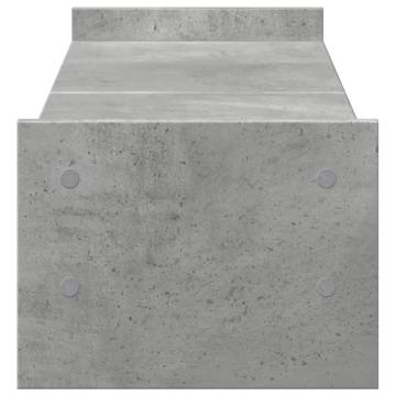 Monitor Stand Concrete Grey - Stylish & Durable | HipoMarket