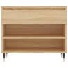 Shoe Cabinet Sonoma Oak - Stylish & Spacious Storage | HipoMarket