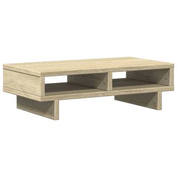 Monitor Stand Sonoma Oak - Enhance Your Workspace | HiPoMarket