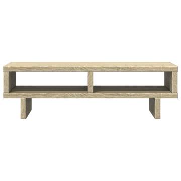 Monitor Stand Sonoma Oak - Enhance Your Workspace | HiPoMarket