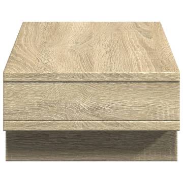 Monitor Stand Sonoma Oak - Enhance Your Workspace | HiPoMarket