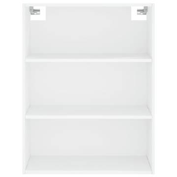 Elegant Highboard in White - 69.5x34x180 cm | HipoMarket