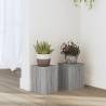  Plant Stands 2 pcs Grey Sonoma 15x15x20 cm Engineered Wood Colour grey sonoma Size 15 x 15 x 20 cm Quantity in Package 2 