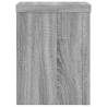 Plant Stands 2 pcs Grey Sonoma - Durable Engineered Wood