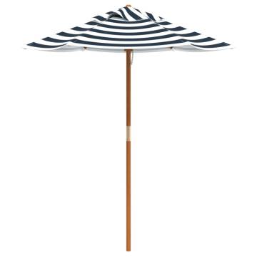 Garden Umbrella for Kids - Wooden Pole Ø120x140 cm