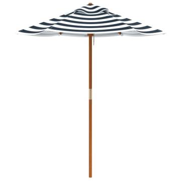 Garden Umbrella for Kids - Wooden Pole Ø120x140 cm