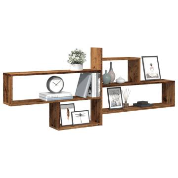 Wall Shelf Old Wood - Stylish Space Saver | HipoMarket