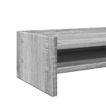 Monitor Stand Grey Sonoma - Ergonomic & Stylish Design