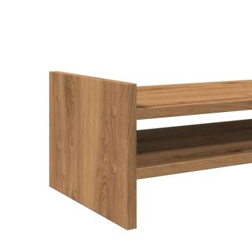 Monitor Stand Artisian Oak - Durable & Stylish Workspace Solution