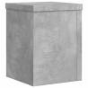 Concrete Grey Plant Stands (2 pcs) - Stylish and Durable