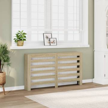 Radiator Cover Sonoma Oak | Stylish Engineered Wood Design