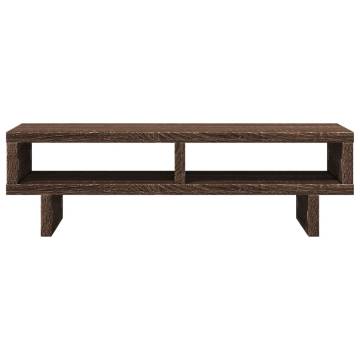 Monitor Stand Brown Oak - Enhance Your Workspace | HipoMarket