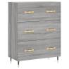 Highboard Grey Sonoma | Stylish Engineered Wood Storage