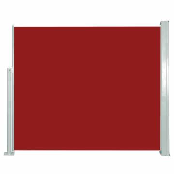 Retractable Side Awning 120x300 cm Red - Stylish Garden Privacy