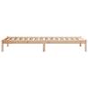 Extra Long Solid Wood Bed Frame 90x220 cm - No Mattress Included