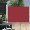  Patio Retractable Side Awning 120x500 cm Red Colour red Size 120 x 500 cm Quantity in Package 1 