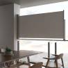 Patio Retractable Side Awning 120x300 cm - Grey Privacy Shade