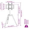 TV Tripod Stand for 37-65 Inch Screen - Max VESA 400x400