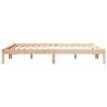 Extra Long Solid Wood Bed Frame 140x220 cm | Hipo Market